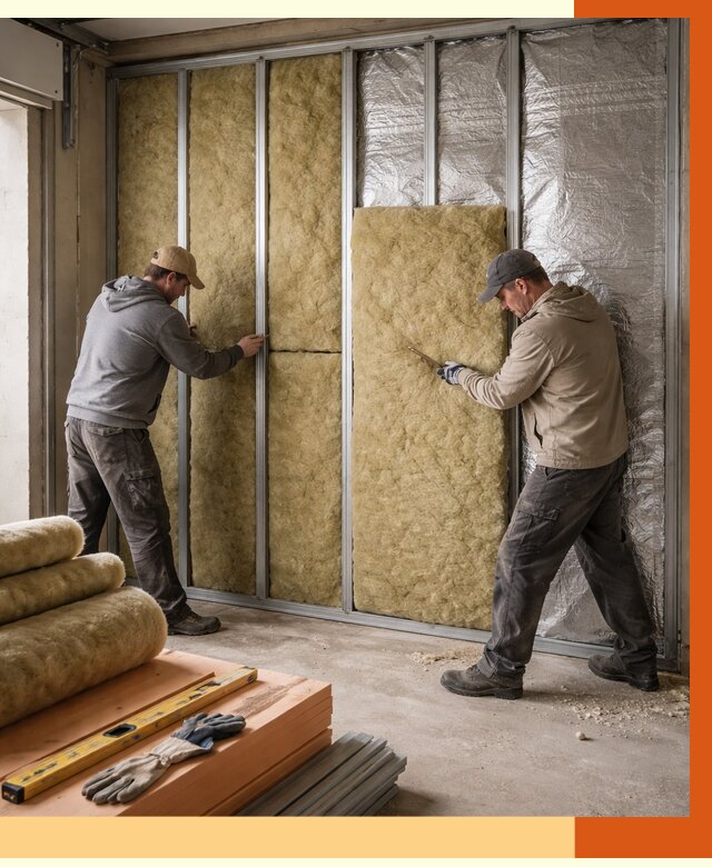 Утепление гаража изнутри в Ревде от 7934 руб/м2 — работы и цена | ТепломастерРвд