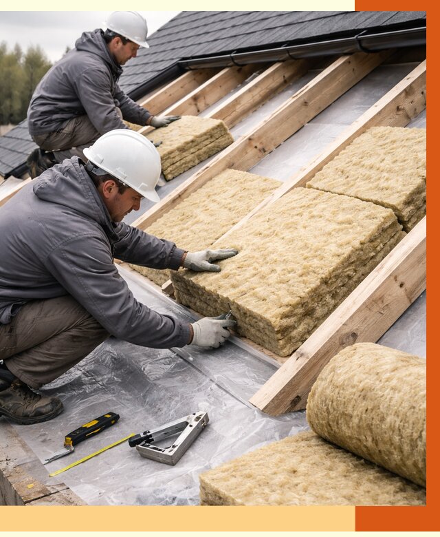 Утепление крыши в Ревде от 1957 руб./м2 — комплексное утепление кровли | ТепломастерРвд