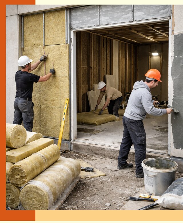 Утепление торгового павильона в Ревде — качественно и энергоэффективно