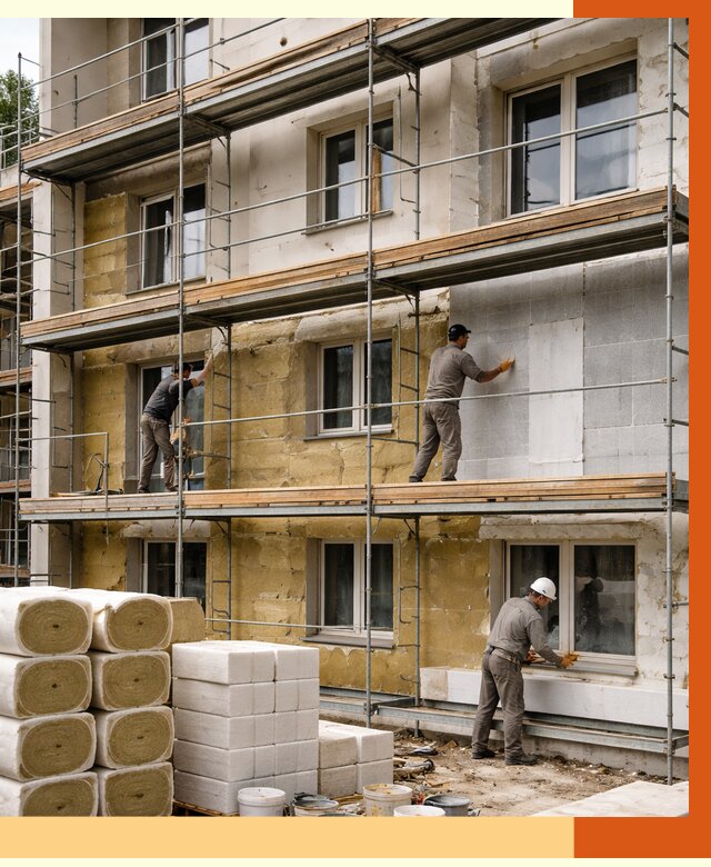 Утепление гостиницы в Ревде от 7617 руб./м2 — комплексно, ППУ, под ключ | ТепломастерРвд