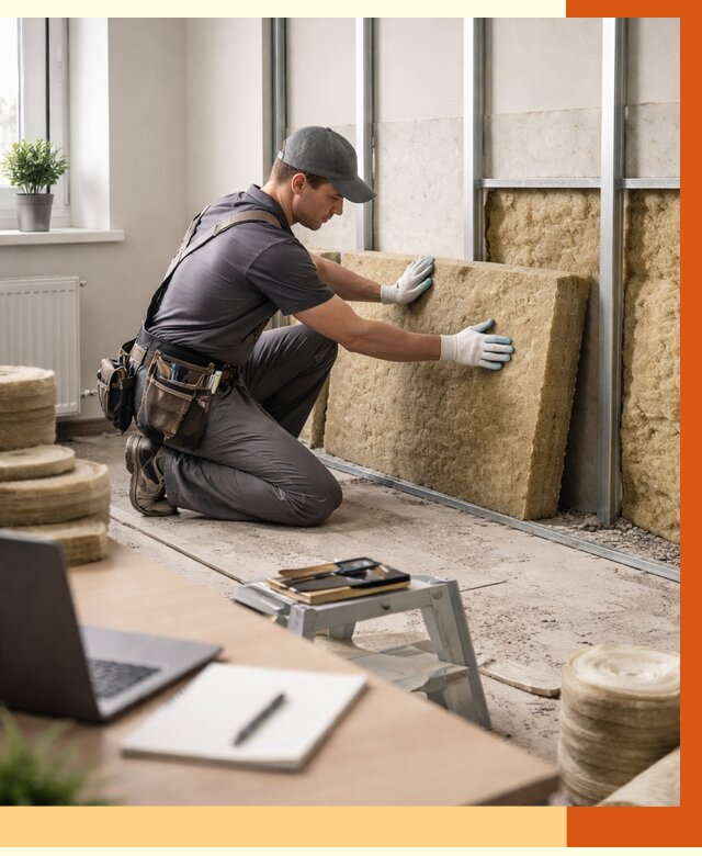 Утепление офиса в Ревде от 4761 руб/м2 — комплексное утепление офиса под ключ | ТепломастерРвд