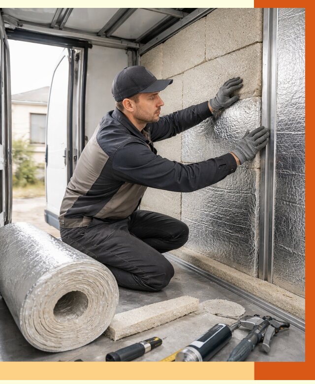 Утепление фургона рефрижератора в Ревде от 13224 руб./м² под ключ | ТепломастерРвд