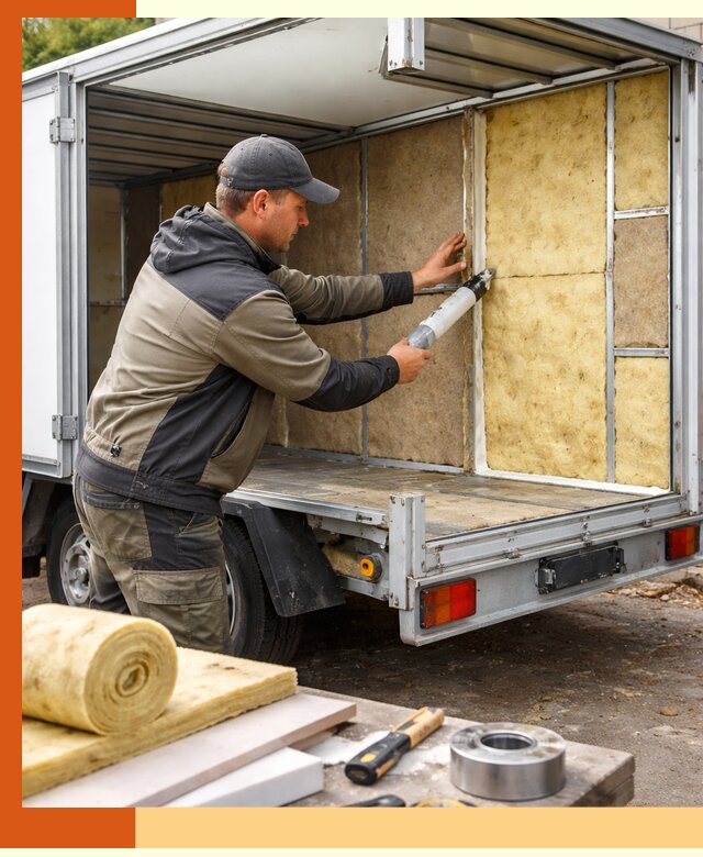 Профессиональное утепление прицепа в Ревде для любых условий