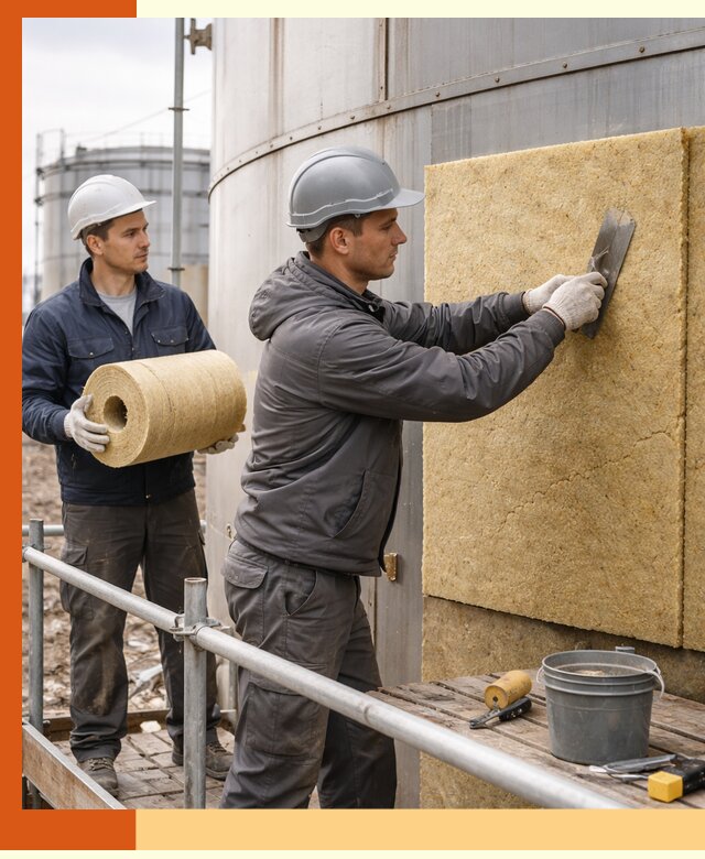Профессиональное утепление резервуара и теплоизоляция в Ревде