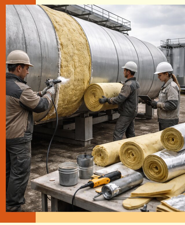 Утепление цистерны в Ревде — утеплители и монтаж под ключ