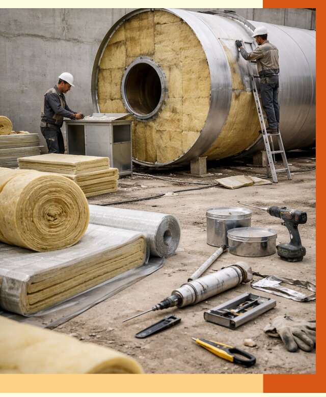 Утепление резервуара с топливом в Ревде от 29092 руб. под ключ | ТепломастерРвд