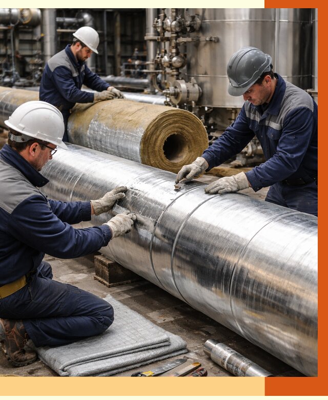 Утепление технологического оборудования в Ревде от 4443 руб. за м2 | ТепломастерРвд