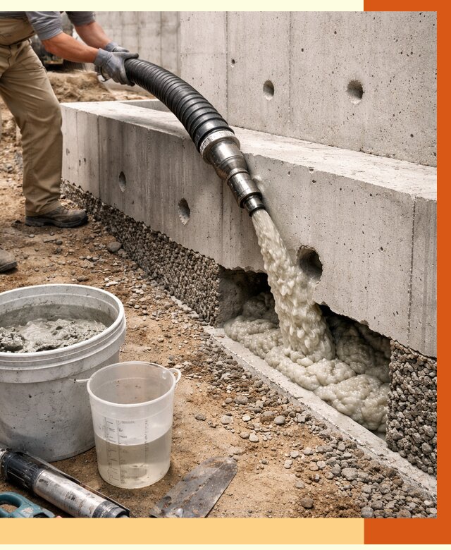 Заполнение полостей фундамента в Ревде от 7194 руб. под ключ | ТепломастерРвд