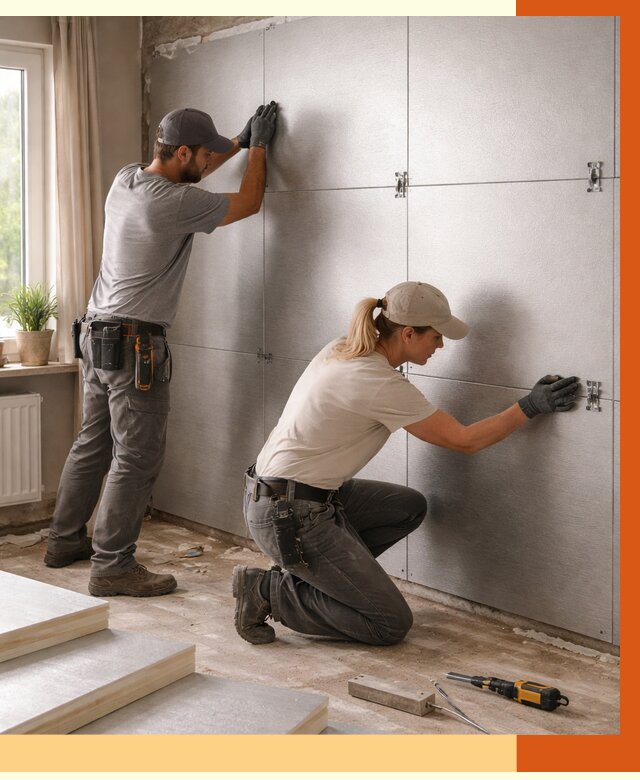 Утепление PIR панелями в Ревде от 4443 руб. под ключ | ТепломастерРвд