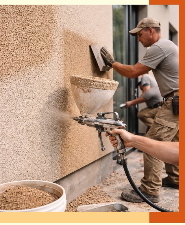 Утепление фасада жидкой пробкой в Ревде от 5078 руб./м² под ключ | ТепломастерРвд