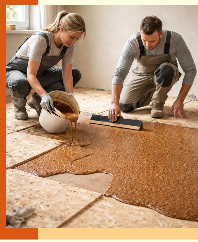 Утепление пола жидкой пробкой в Ревде для квартир и домов