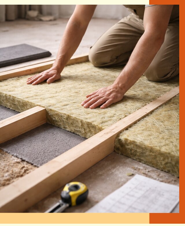 Шумоизоляция пола в Ревде от 1322 руб./м² — профессиональная звукоизоляция | ТепломастерРвд