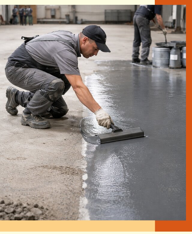 Гидроизоляция промышленного пола в Ревде от 1269 руб./м2 — ТепломастерРвд специалисты под ключ