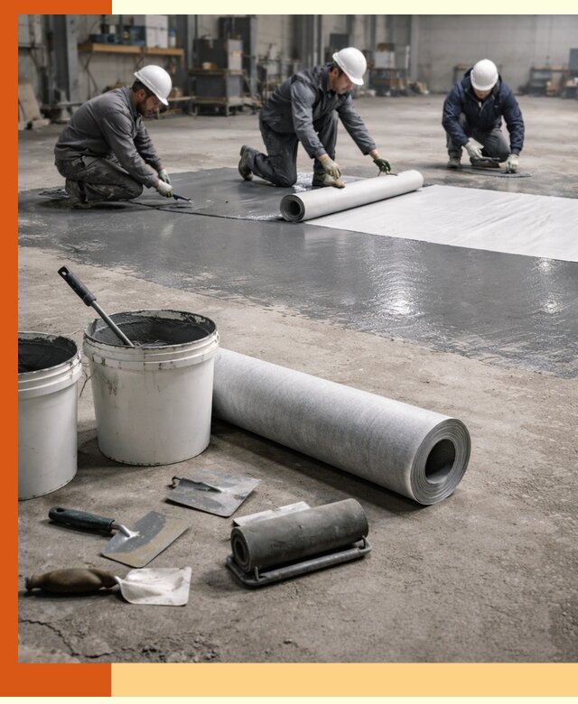 Гидроизоляция промышленного пола в Ревде — защита и долговечность