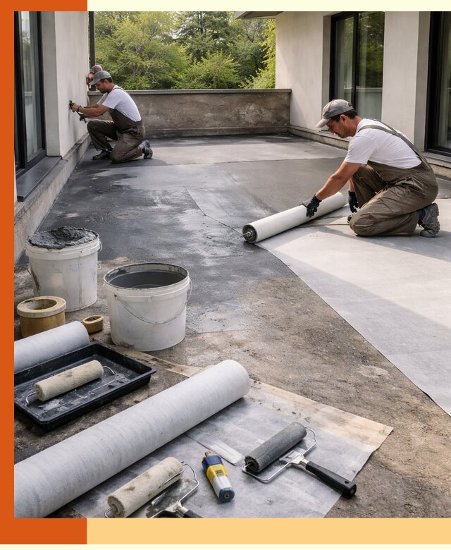 Гидроизоляция террасы в Ревде — надежная защита от влаги и протечек