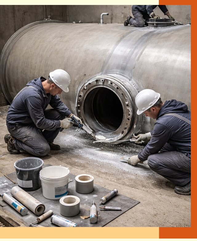 Гидроизоляция резервуара с топливом в Ревде от 79343 руб. под ключ | ТепломастерРвд