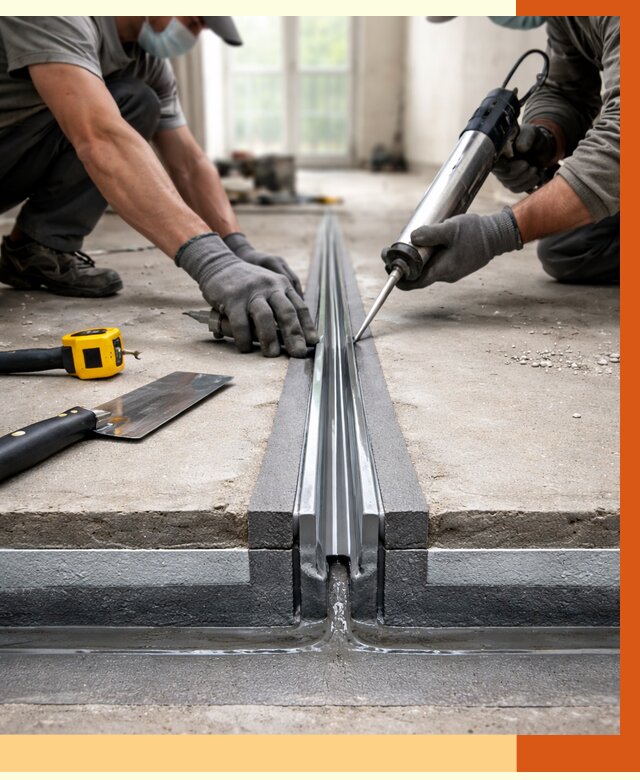 Гидроизоляция деформационного шва в Ревде от 7934 руб. под ключ | ТепломастерРвд