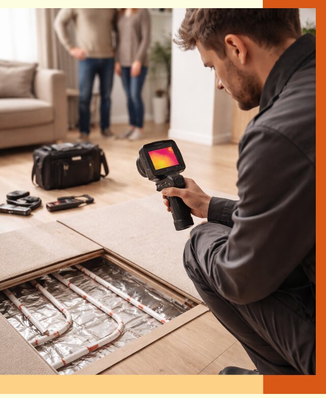 Тепловизионное обследование теплого пола в Ревде от 4761 руб. — ТепломастерРвд
