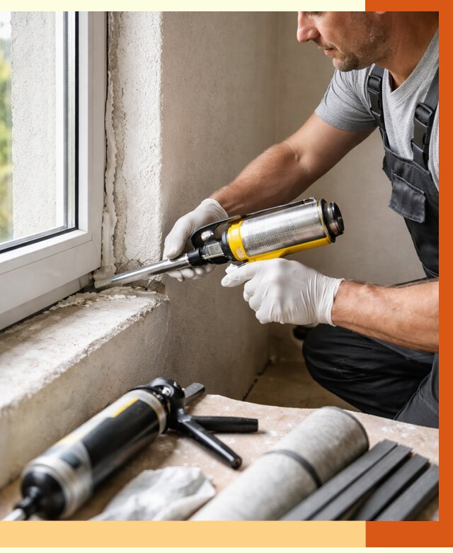 Герметизация стыков и примыканий в Ревде от 1269 руб. под ключ | ТепломастерРвд