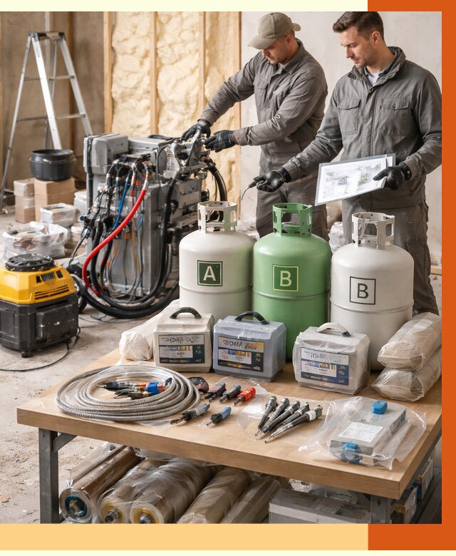 Продажа компонентов ППУ с консультацией в Ревде от 4443 руб. | ТепломастерРвд